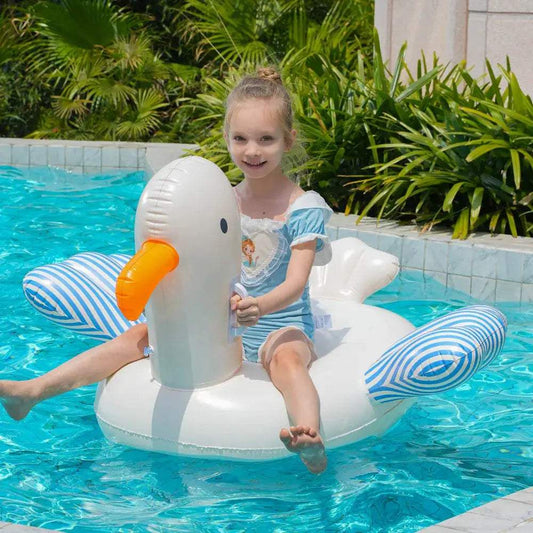  Seagull Inflatable Ride On Pool Float Durable Beach Fun -  ToylandEU™
