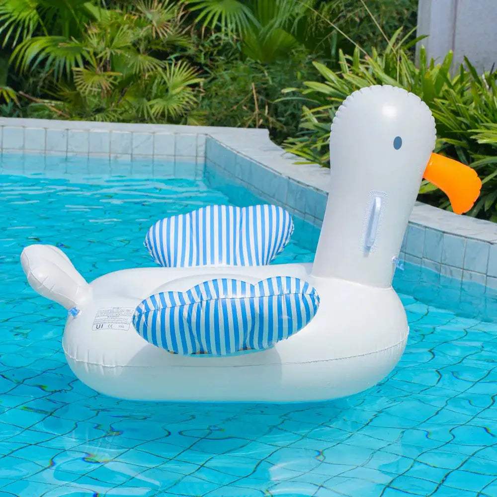  Seagull Inflatable Ride On Pool Float Durable Beach Fun -  ToylandEU™