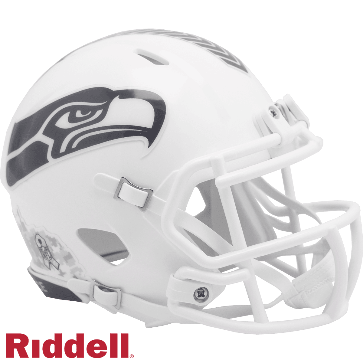 Seahawks Riddell Replica Mini Speed Helmet Salute To Service - ToylandEU