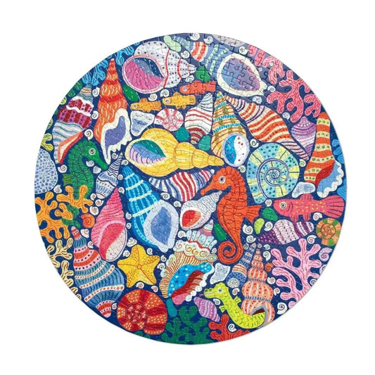  Underwater Seahorses Round Jigsaw Puzzle Dustless -  ToylandEU™