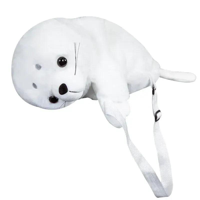  Seal Plush Backpack For Girls Soft Sea Lion Design -  ToylandEU™