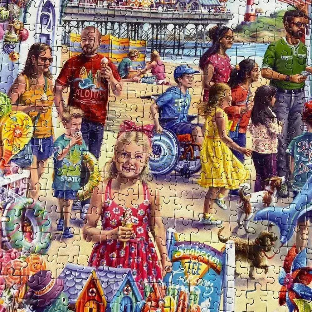 Relaxing Seaside Souvenirs 1000 Piece Jigsaw Puzzle By Gibsons - ToylandEU