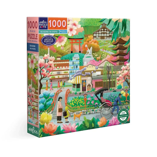  Kyoto Jigsaw Puzzle 1000 Piece Vibrant Colors -  ToylandEU™