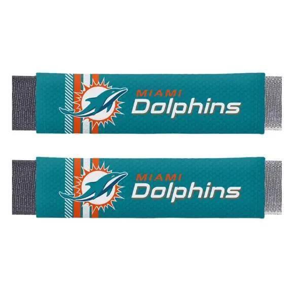  Miami Dolphins Seat Belt Pads Team Color Rally Set Premium -  ToylandEU™