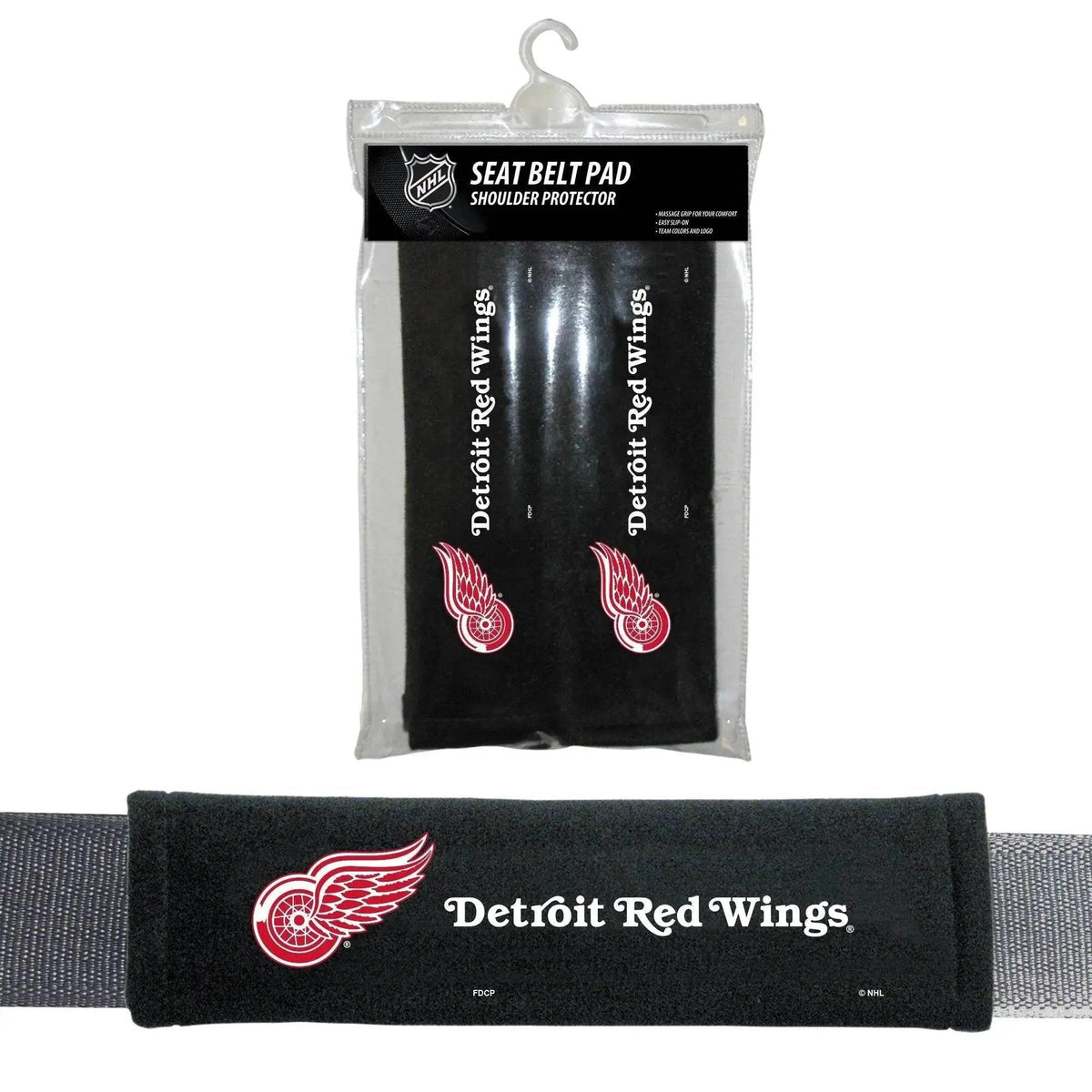  Detroit Red Wings Seat Belt Pads Set Of 2 Velour Comfort -  ToylandEU™