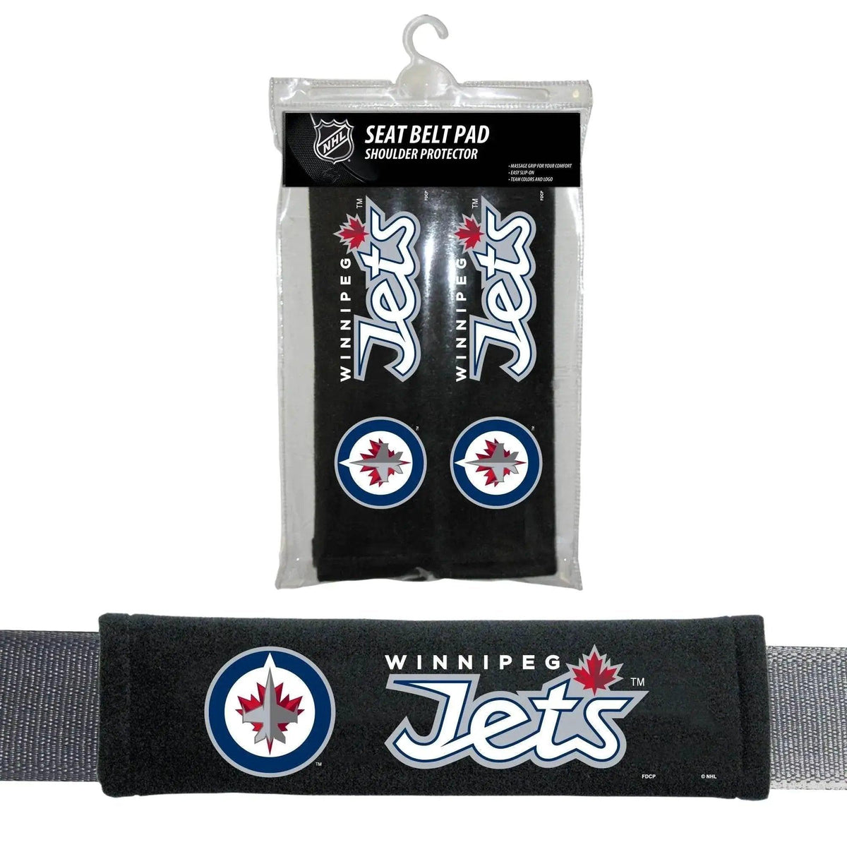  Winnipeg Jets Seat Belt Pads Velour Set of 2 Universal Fit -  ToylandEU™