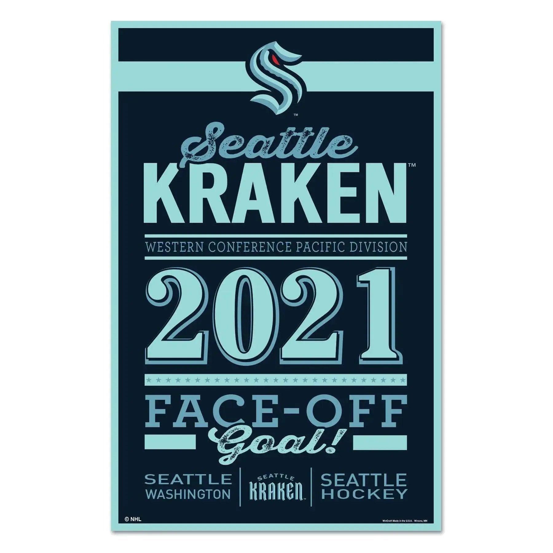  Seattle Kraken 11x17 Wood Sign Established Team Colors -  ToylandEU™