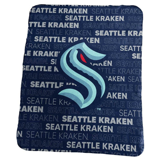Seattle Kraken 50x60 Fleece Blanket Classic Cozy Throw - ToylandEU