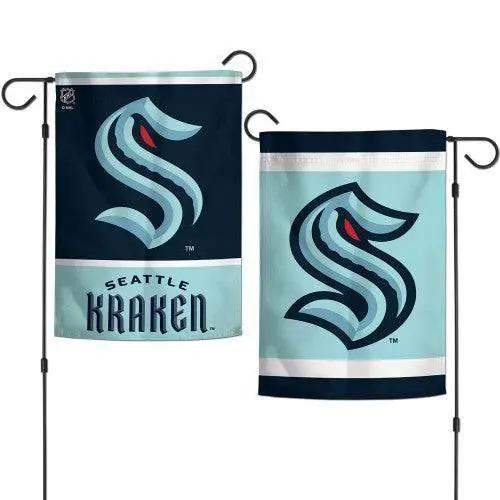 Seattle Kraken Garden Flag 12x18 Two Sided Durable Banner - ToylandEU
