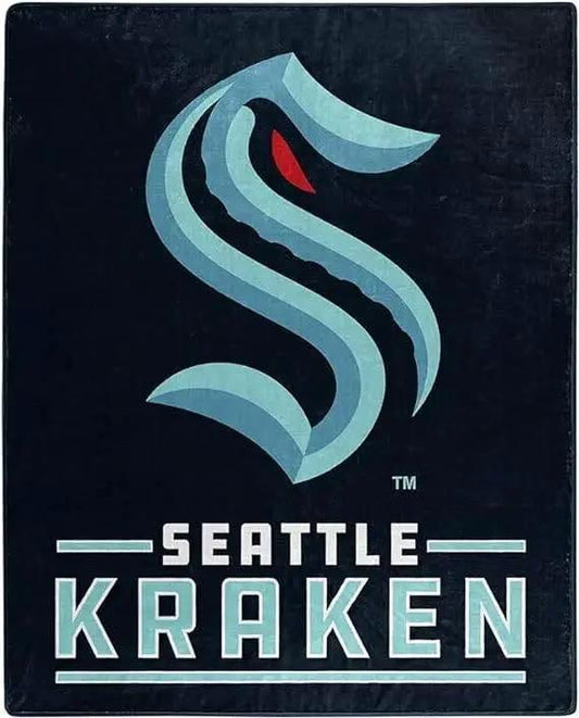  Seattle Kraken Raschel Plush Blanket 50x60 Signature Design -  ToylandEU™