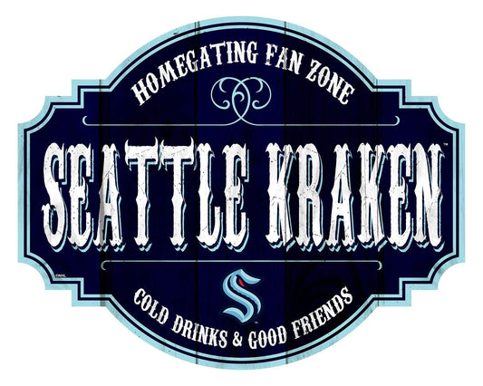 Seattle Kraken Wood Sign 12 Inch Homegating Tavern Decor - ToylandEU