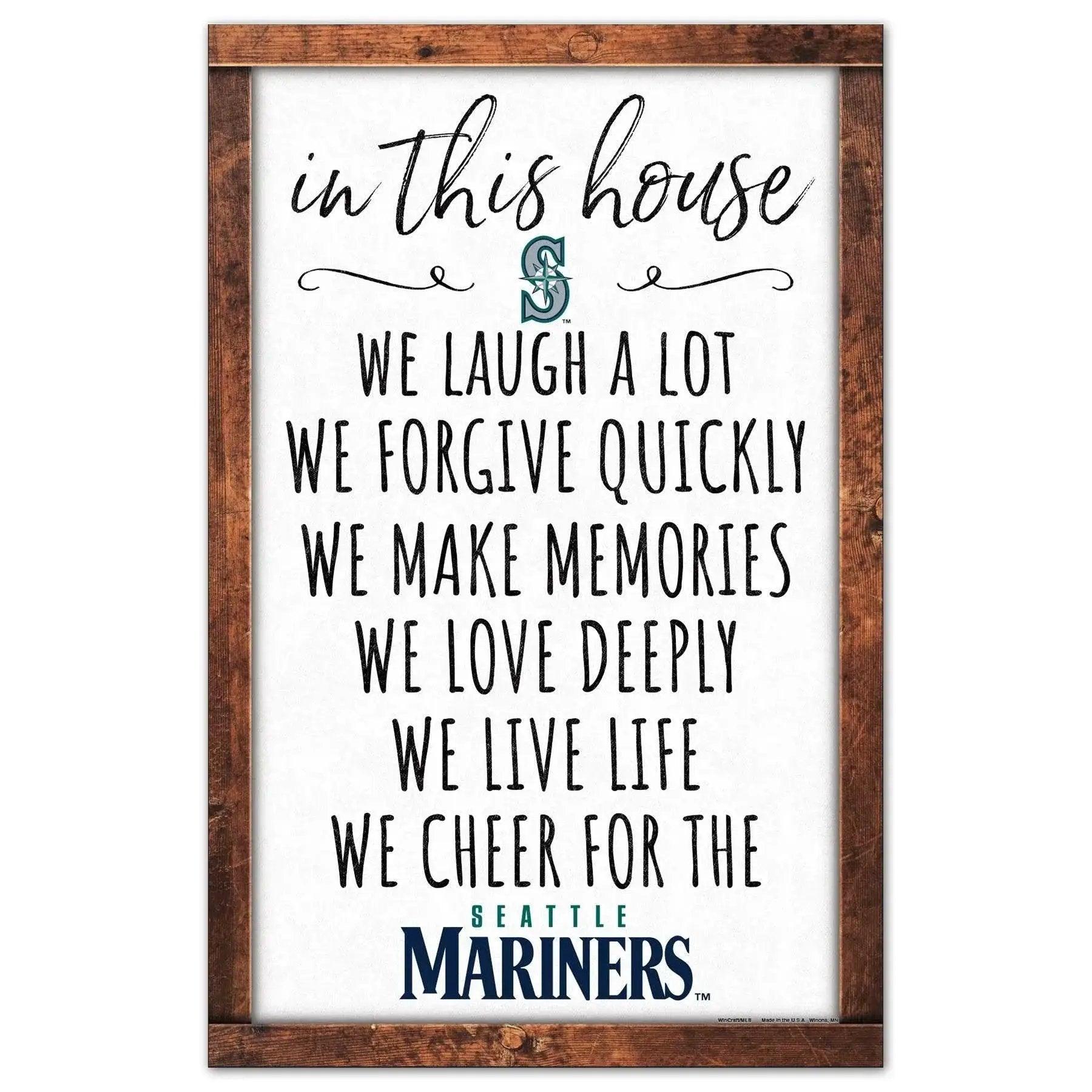  Seattle Mariners 11x17 Wood Sign For Your Home Decor -  ToylandEU™