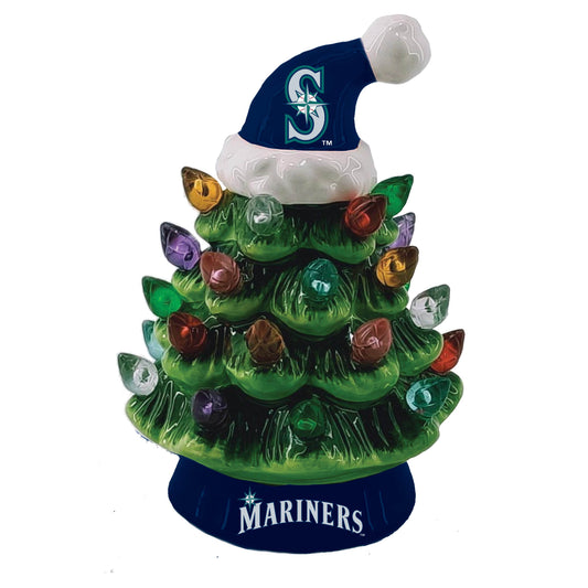 Seattle Mariners 4 Inch LED Christmas Tree Tabletop - ToylandEU