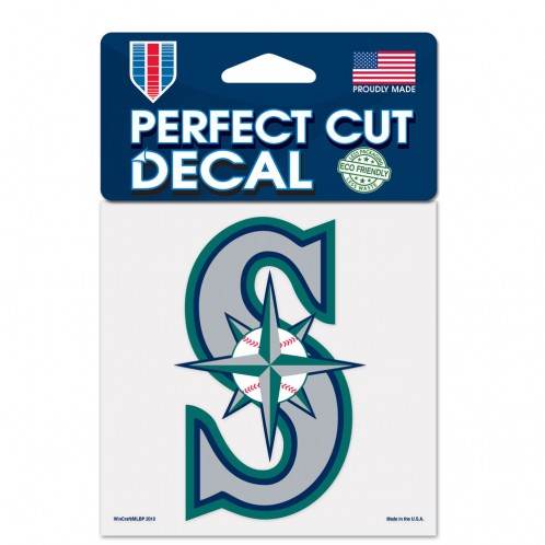 Seattle Mariners 4x4 Perfect Cut Color Decal Special Order - ToylandEU