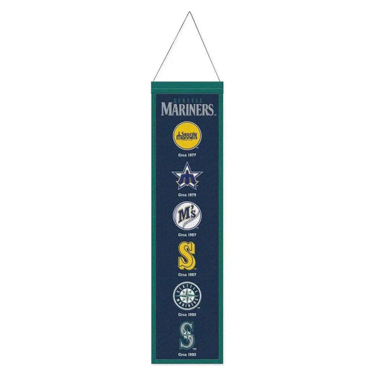  Seattle Mariners Banner Wool 8x32 Heritage Evolution Design -  ToylandEU™