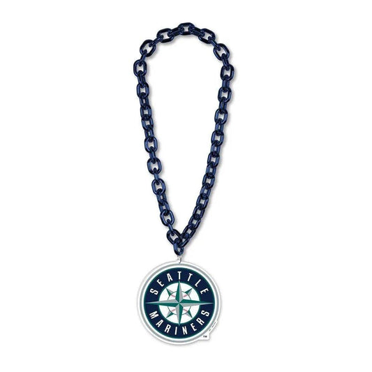  Seattle Mariners Big Fan Chain Necklace For Game Day -  ToylandEU™