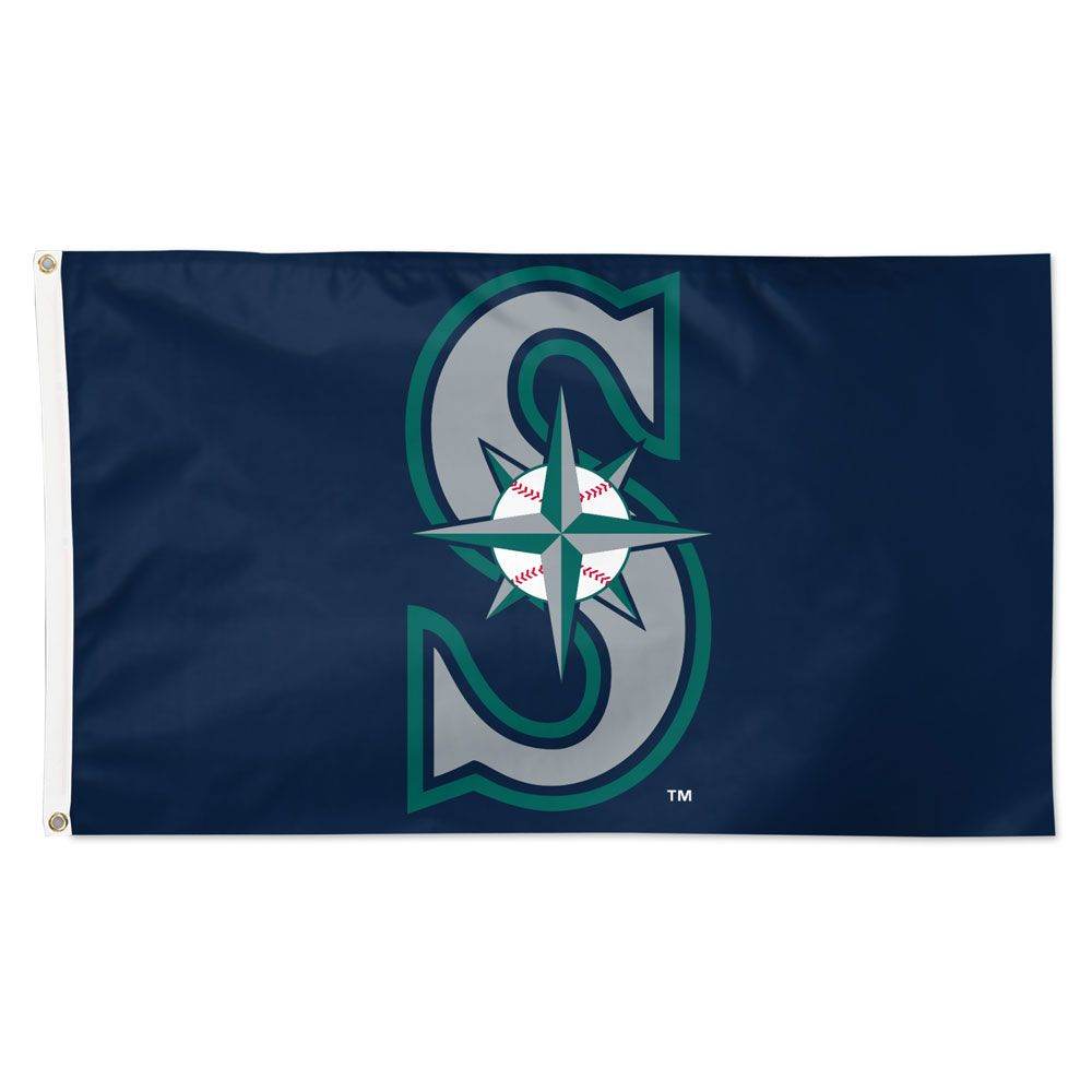 Seattle Mariners Flag 3x5 Team Wincraft Durable Sewn - ToylandEU