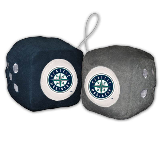 Seattle Mariners Fuzzy Dice Co Official Team Decor Gift Set - ToylandEU