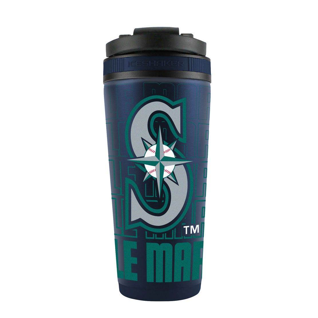 Seattle Mariners Ice Shaker 26oz Stainless Steel Bottle - ToylandEU