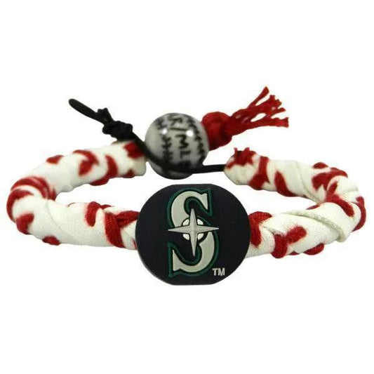  Seattle Mariners Leather Bracelet Frozen Rope Baseball -  ToylandEU™