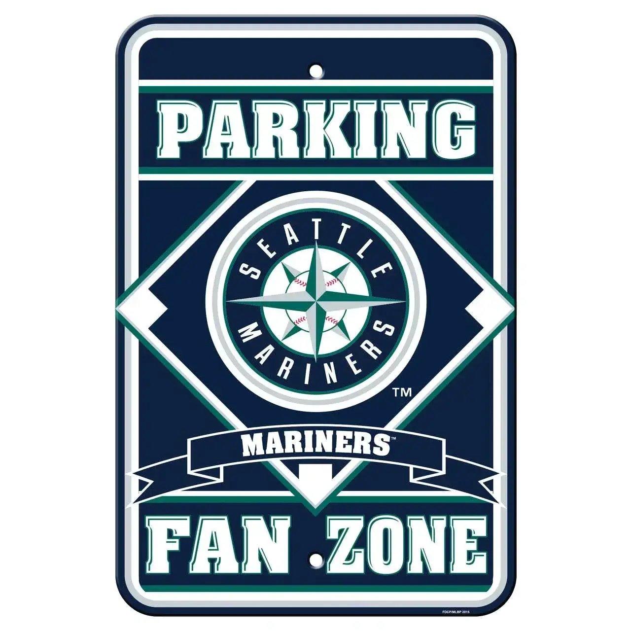  Seattle Mariners Parking Sign 12x18 Plastic Fan Zone -  ToylandEU™