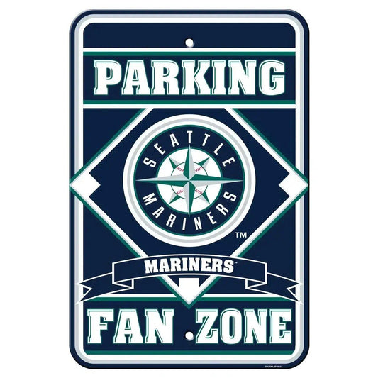  Seattle Mariners Parking Sign 12x18 Plastic Fan Zone -  ToylandEU™