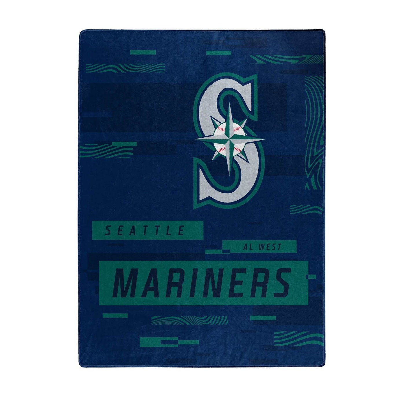 Seattle Mariners Raschel Throw Blanket 60x80 Digitize - ToylandEU