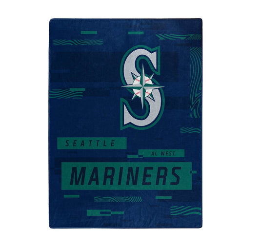 Seattle Mariners Raschel Throw Blanket 60x80 Digitize - ToylandEU