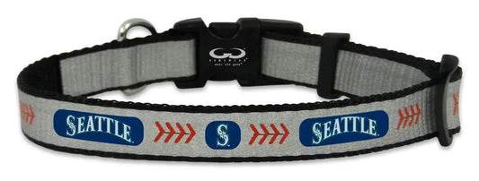  Seattle Mariners Reflective Small Baseball Dog Collar -  ToylandEU™