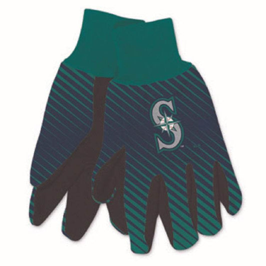 Seattle Mariners Two Tone Gloves Heavyweight Cotton Twill - ToylandEU