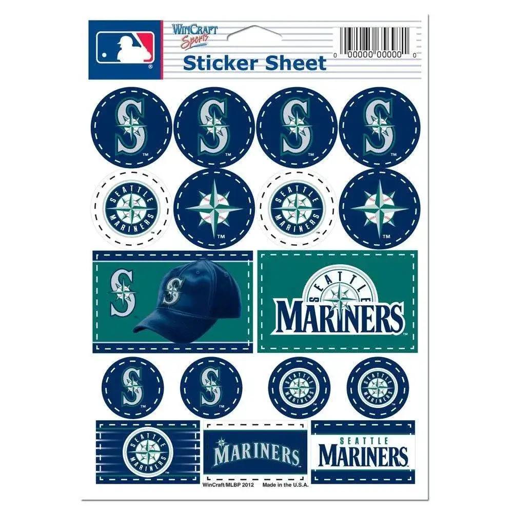  Seattle Mariners Vinyl Decal Sheet 5x7 For Surfaces -  ToylandEU™