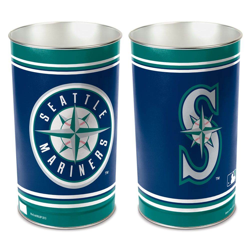 Seattle Mariners Wastebasket 15 Inch Official Wincraft - ToylandEU