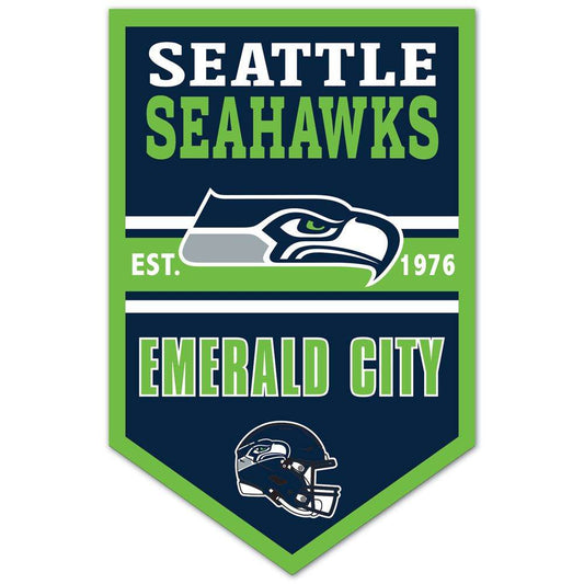 Seattle Seahawks 11x17 Wood Chevron Sign For Fan Cave - ToylandEU