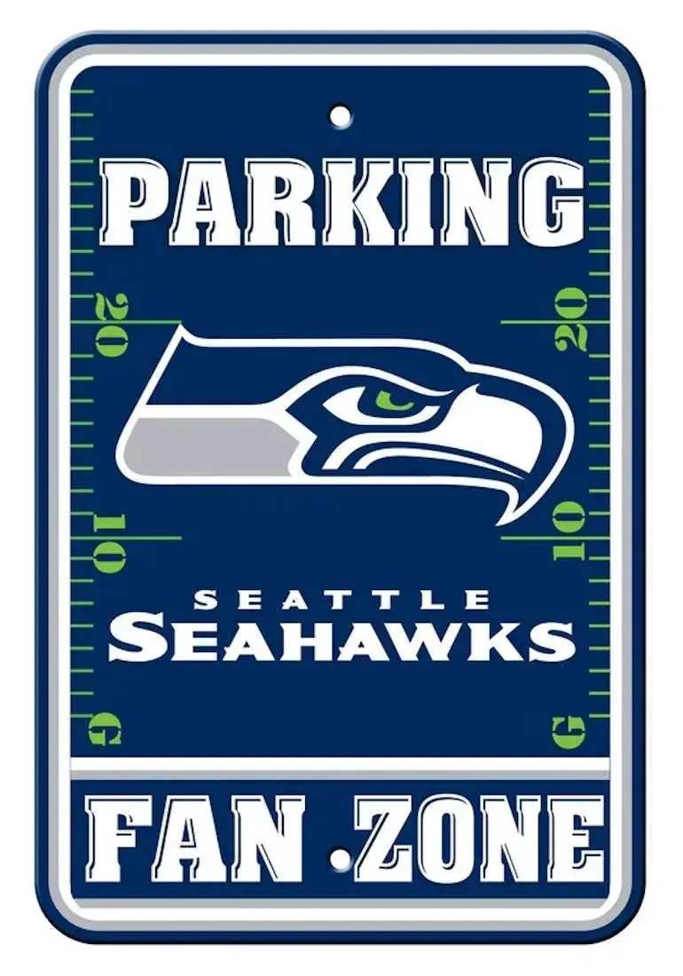  Seattle Seahawks 12x18 Plastic Fan Zone Parking Sign -  ToylandEU™