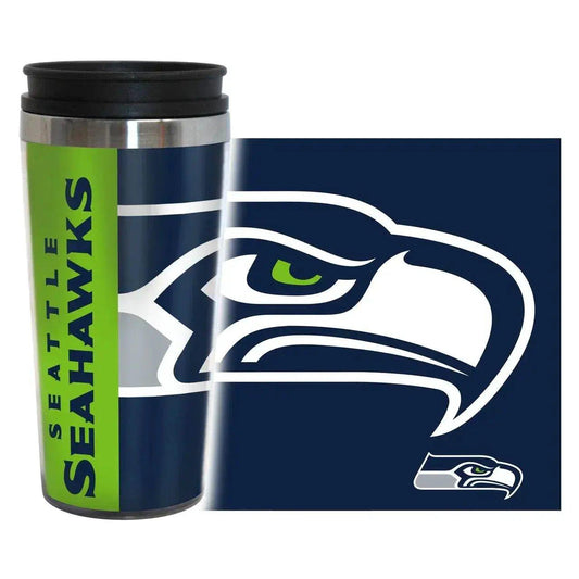  Seattle Seahawks 14 Oz Travel Mug Full Wrap Hype Style -  ToylandEU™