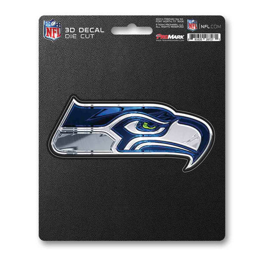 Seattle Seahawks 5x8 Die Cut 3D Logo Decal Fan Mats - ToylandEU