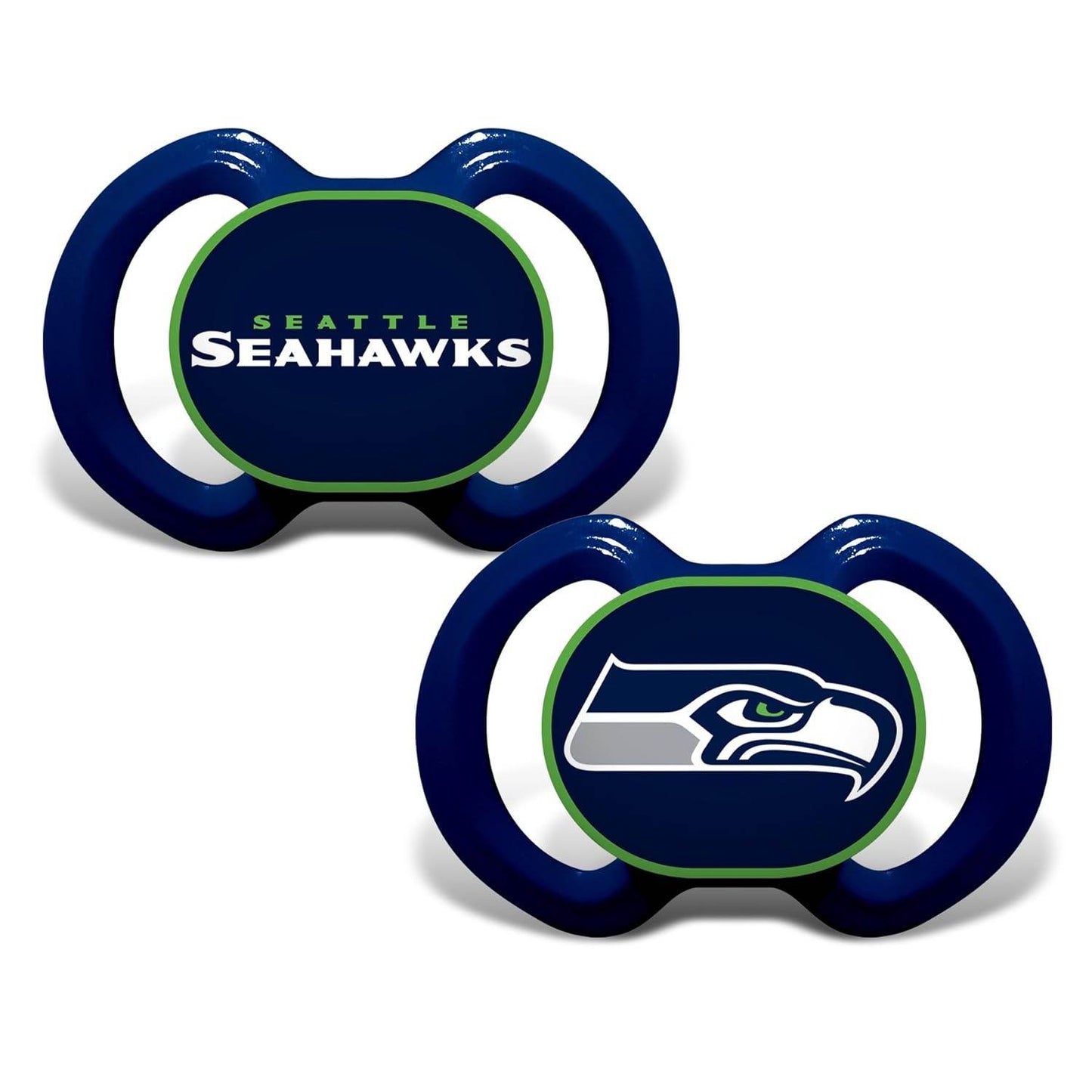 Seattle Seahawks Baby Pacifier Officially Licensed Two Pack - ToylandEU