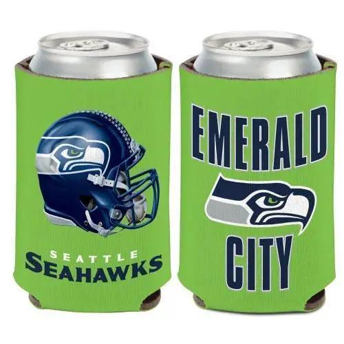  Seattle Seahawks Can Cooler Slogan Design 12oz Foam -  ToylandEU™