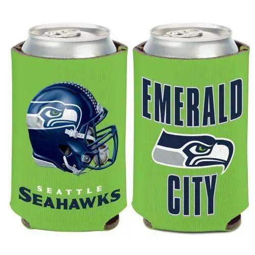  Seattle Seahawks Can Cooler Slogan Design 12oz Foam -  ToylandEU™