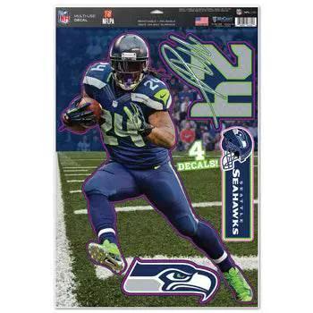  Seattle Seahawks Decal 11x17 Multi Use Marshawn Lynch Design CO -  ToylandEU™