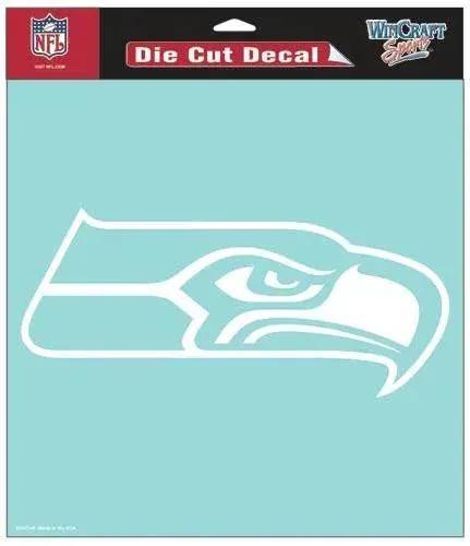  Seattle Seahawks Decal 8x8 Die Cut White -  ToylandEU™