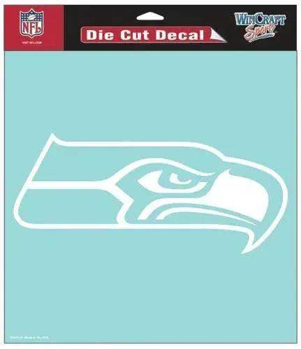  Seattle Seahawks Decal 8x8 Die Cut White -  ToylandEU™