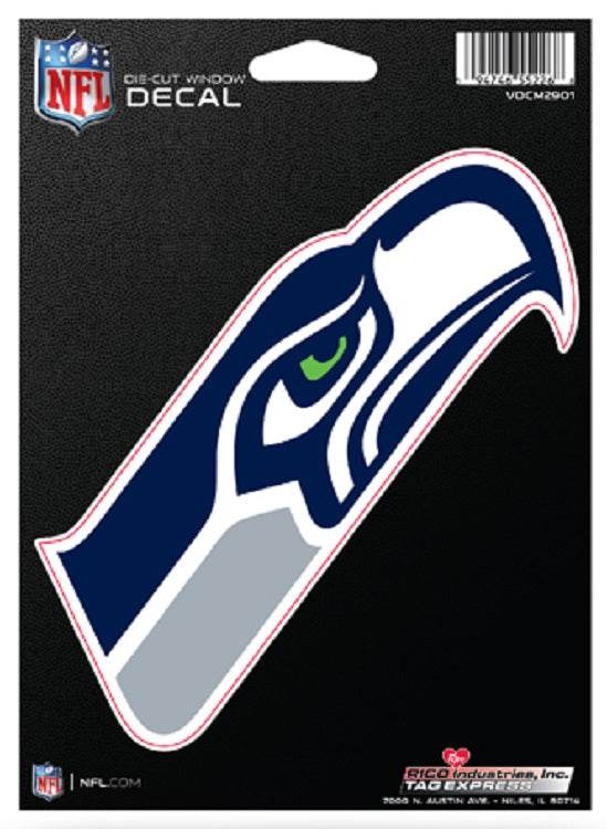 Seattle Seahawks Die Cut Decal Medium Special Order - ToylandEU