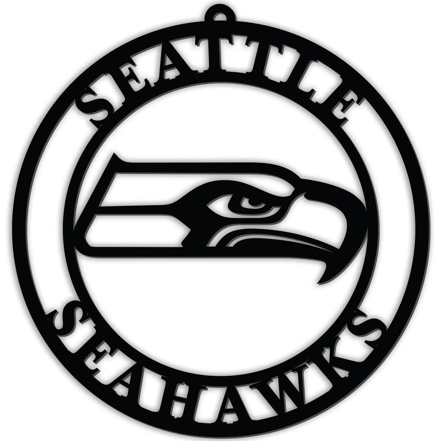  Seattle Seahawks Door Hanger Sign 16 Inch Black PVC -  ToylandEU™