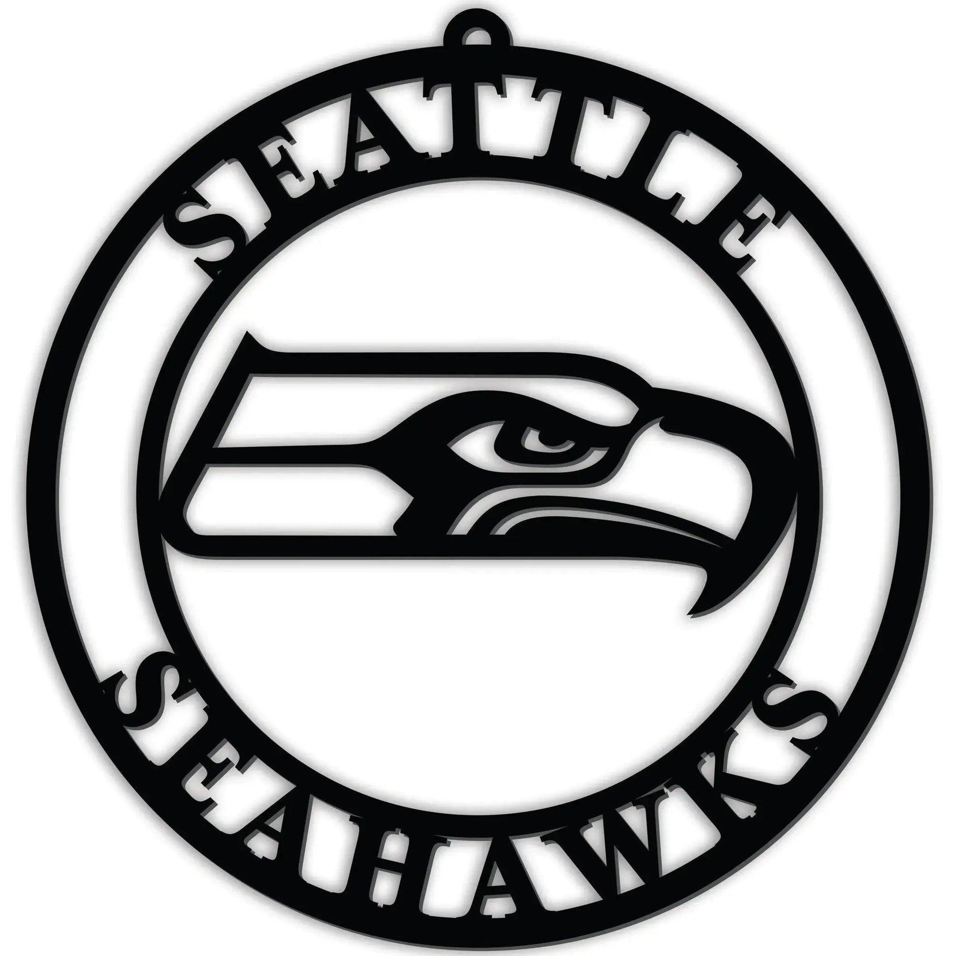  Seattle Seahawks Door Hanger Sign 16 Inch Black PVC -  ToylandEU™