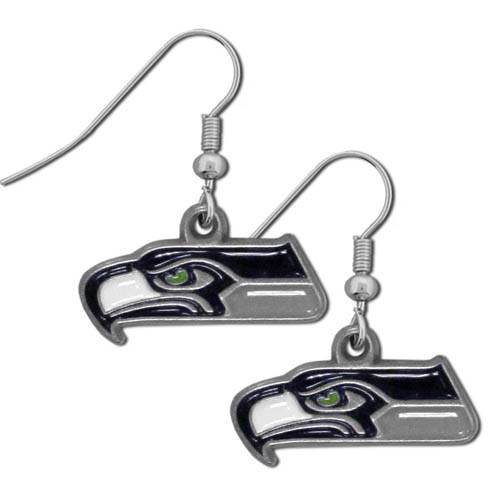 Seattle Seahawks Earrings Dangle Style - ToylandEU