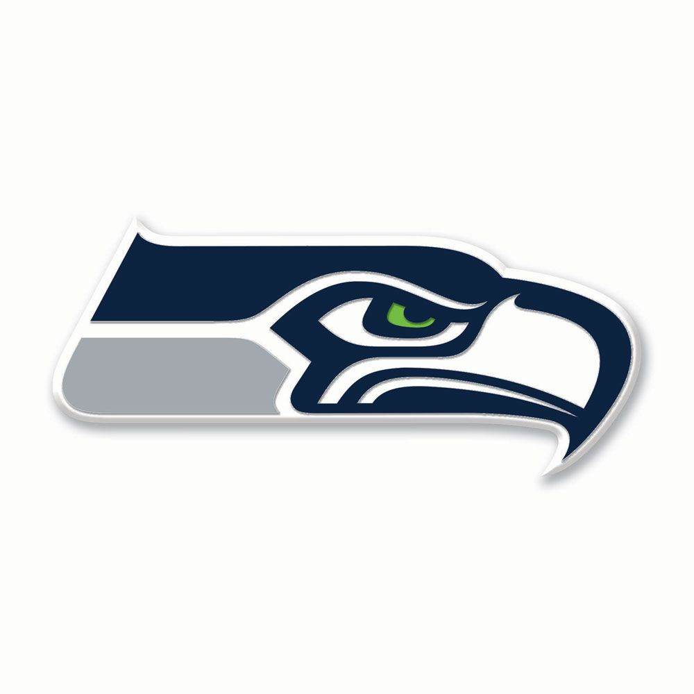 Seattle Seahawks Flexible Decal With Adhesive Backing - ToylandEU