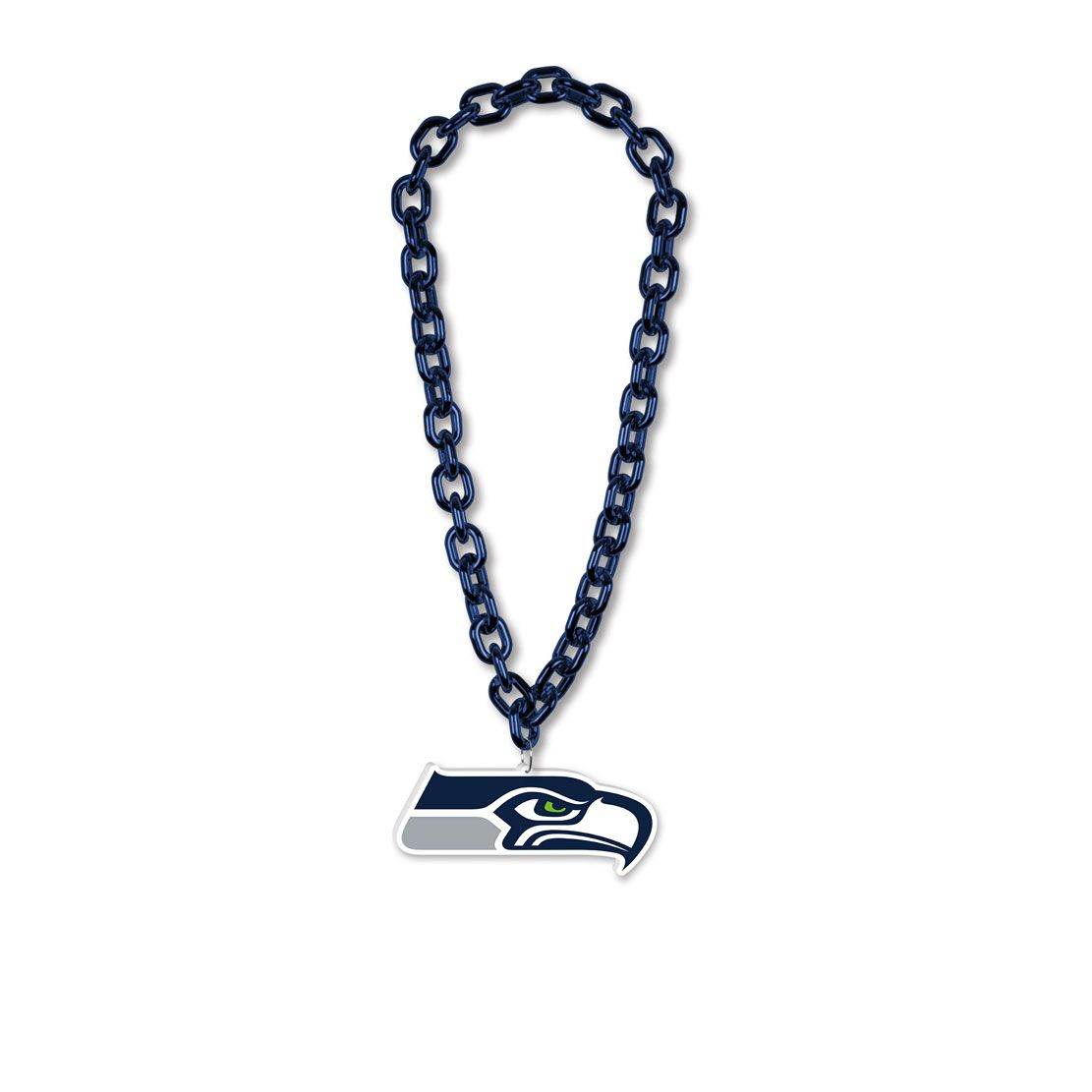 Seattle Seahawks Foam Logo Necklace With 38 Inch Chain - ToylandEU