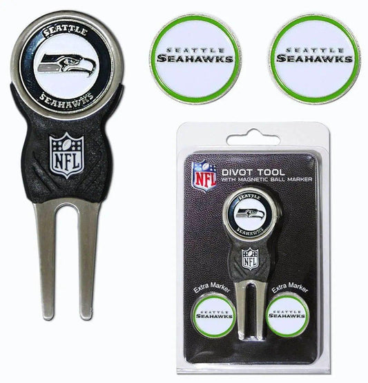  Seattle Seahawks Golf Divot Tool with 3 Markers -  ToylandEU™