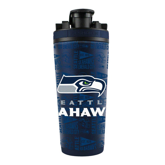 Seattle Seahawks Ice Shaker 26oz Stainless Steel Bottle - ToylandEU